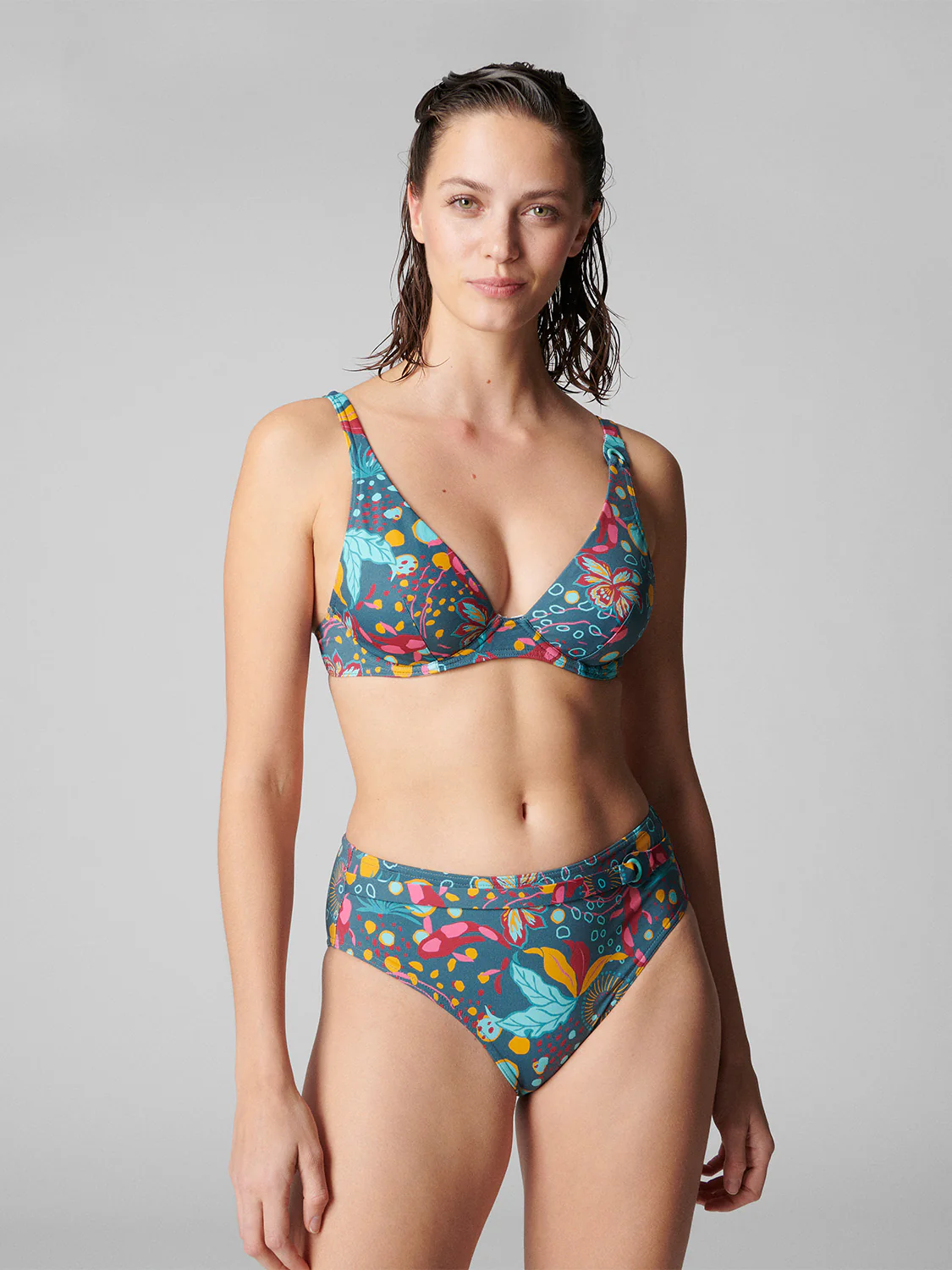 Wireless support bikini triangle - Lagoon Green - Image 2